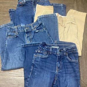 Assorted boys denim jeans size 4 in a lot of 4